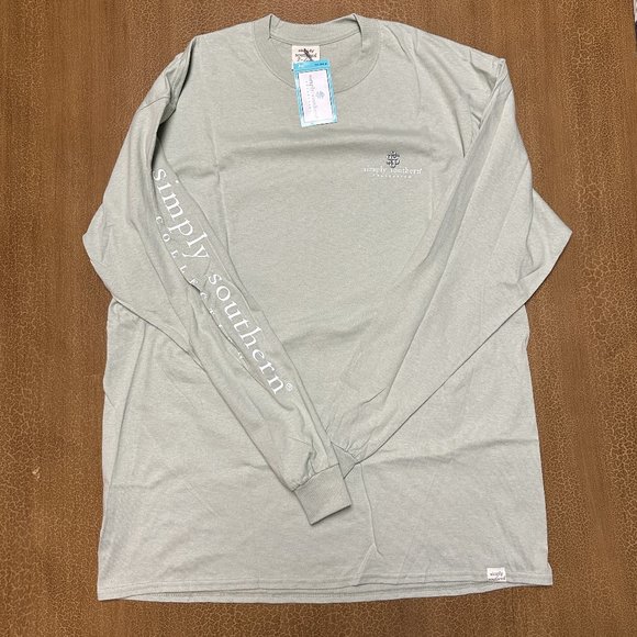 Simply Southern Long Sleeve Tee Shirt - Sloth in Jeep - Size XL - Picture 2 of 2